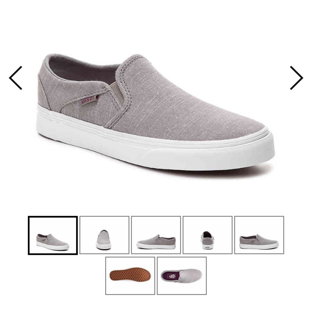 Vans Chambray Slip On Sneakers